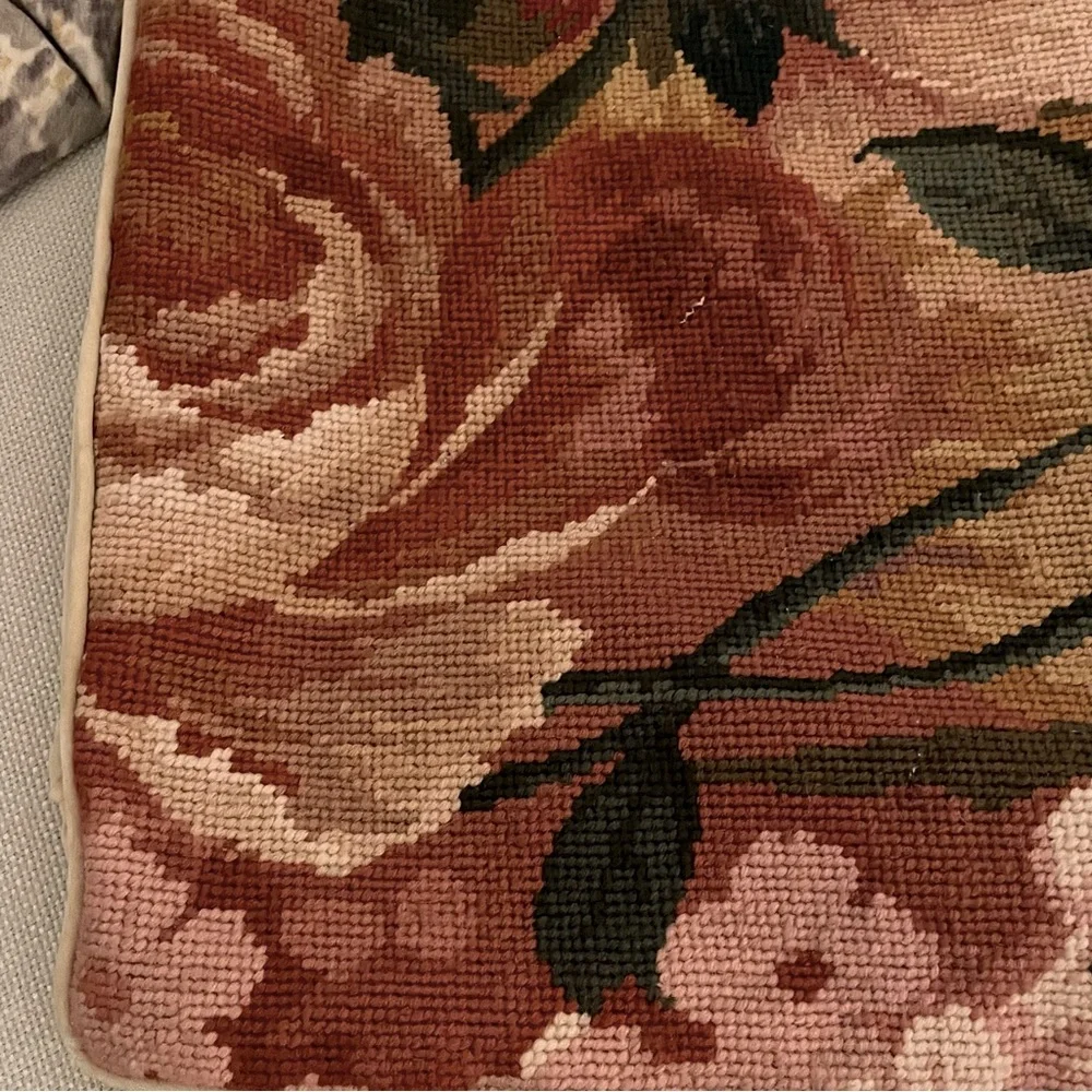 N/A needlepoint roses